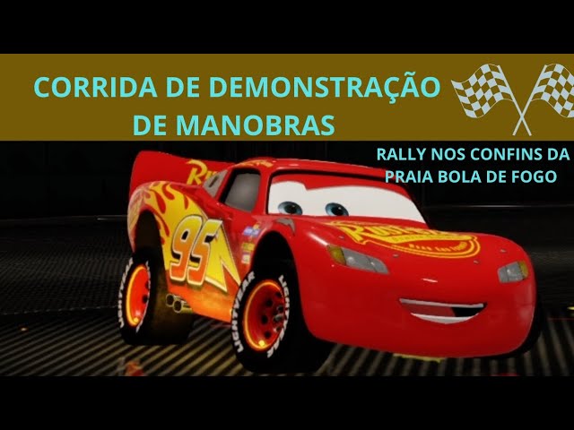 Carros 3 Correndo para Vencer - O RELÂMPAGO MCQUEEN NUMA CORRIDA MORTAL 