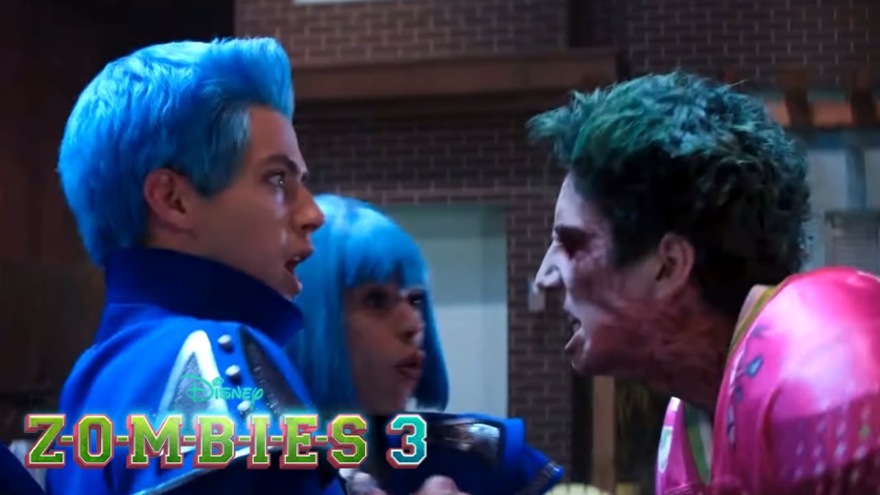 ZOMBIES 3, The werewolves offer to help the Aliens, Clip