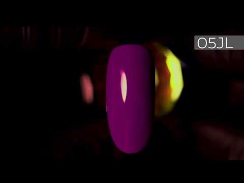 Фіолетовий гель лак для нігтів Kodi Jungle №5 7 мл, видео 1