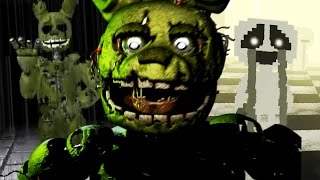 CHASED BY SPRINGTRAP || Spooky's Jump Scare Mansion FNAF MOD Gameplay