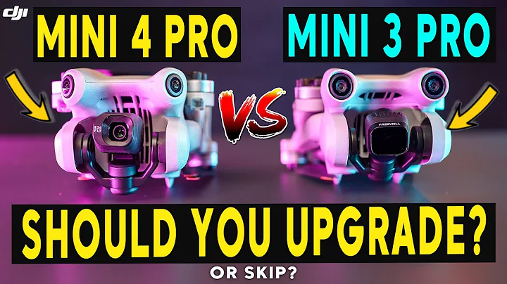 DJI MINI 4 Pro VS MINI 3 Pro - IS THIS AN UPGRADE!??