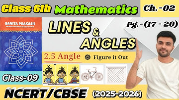 What is an Angle / Fig. it out (Pg. 19&20)/ 6th class Matths with Rohit Sir