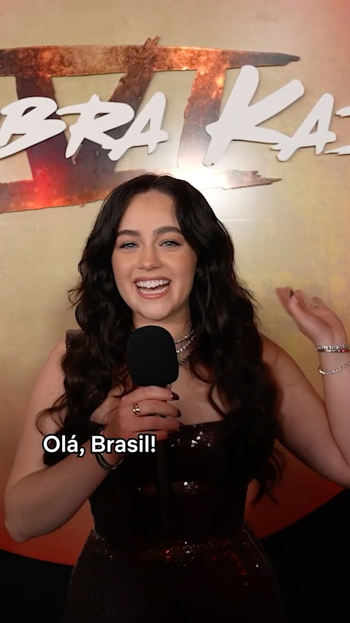 Um recado do elenco pro Brasil #CobraKai