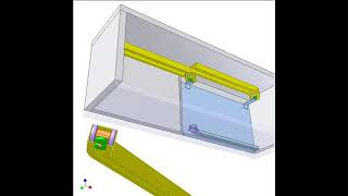 MECHANISME# Flush sliding door