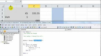 Excel VBA Tips n Tricks Series - YouTube