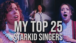 my top 25 starkid singers