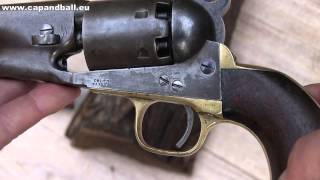 1861 Colt Navy original vs Uberti repro