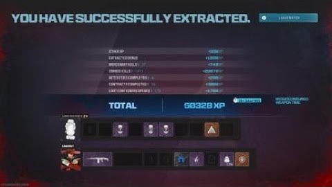 MW3 Zombies Red Worm Boss Fight