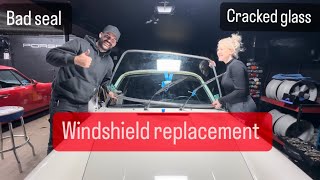 Porsche 911 windshield replacement windscreen