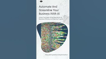 Automate and streamline your business with AI