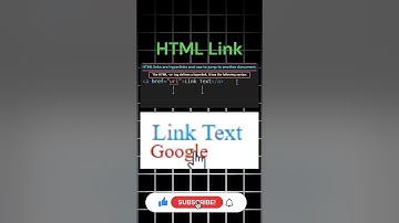 HTML Link | Web Tech | #shorts #viralshorts #coding