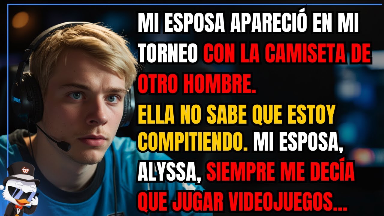 Mi esposa apareció en mi torneo con la camiseta de otro hombre.Ella no sabe que estoy compitiendo...