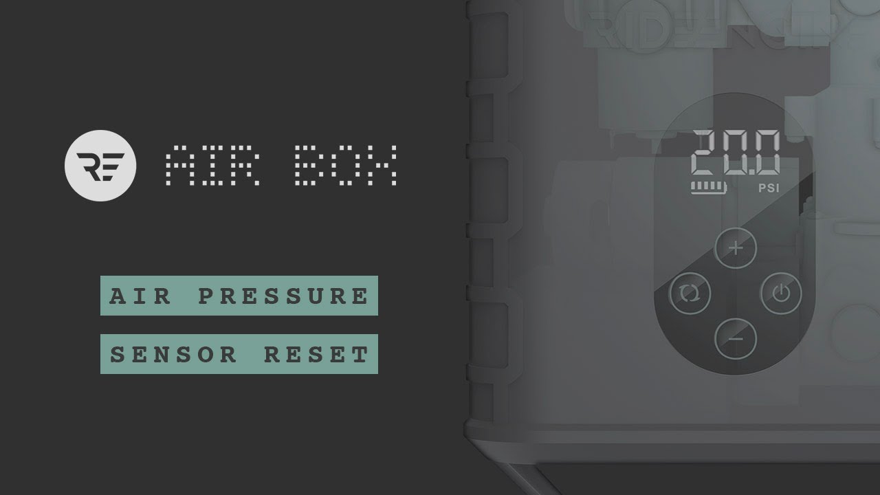 Ride Engine Air Box Sensor Reset