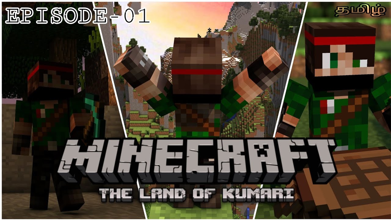 The Land of Kumari (Minecraft Survival) Ep-1 |Night Monkey Tamil:)
