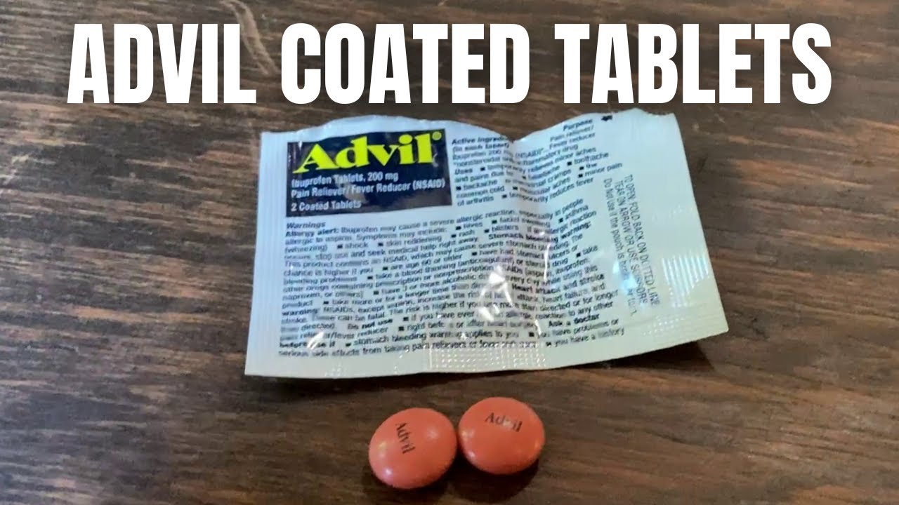 Advil Coated Tablets