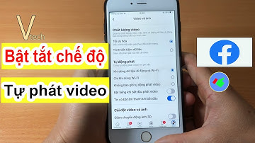 Cách bật tắt chế độ tự động phát video trên Facebook - Vtech.