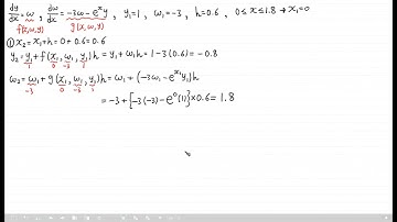 [사마귀 수치해석 문제풀이] 43. Second Order Initial Value Problem - Euler Explicit Method