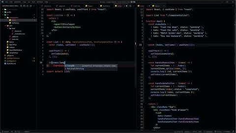 50 Minutes of ASMR React JS Coding - No Talking, Googling, Vscode/Vim - Todo-List App