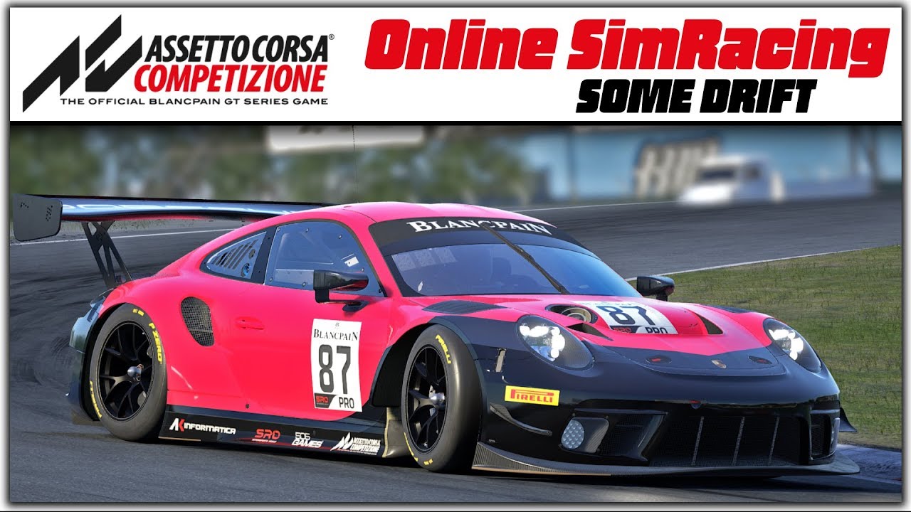 Some Drift In Online Race In Assetto Corsa Competizione YouTube