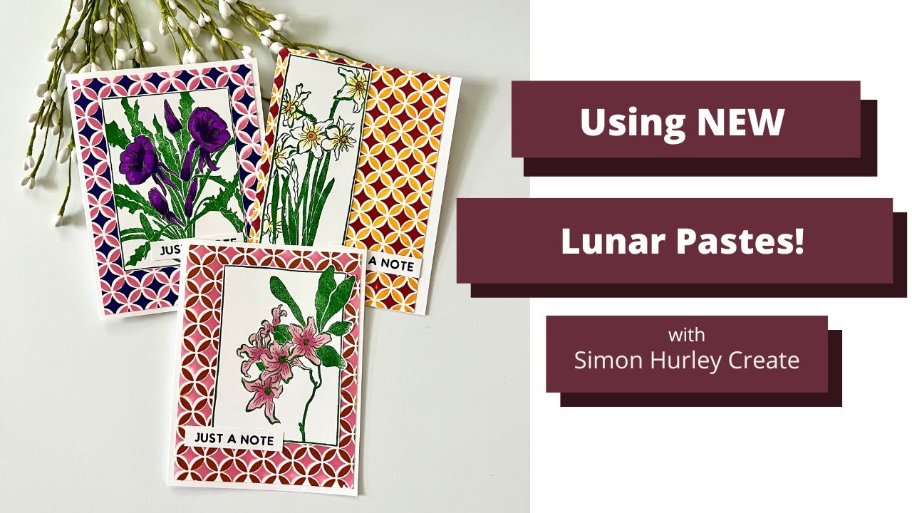 Simon Hurley create Lunar Paste 2oz - 4 NEW COLOURS