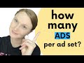 How Many Ads Should Be in an Ad Set?
