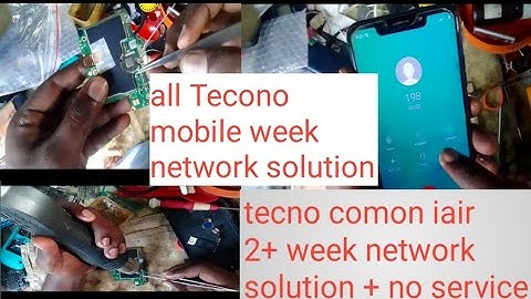 Tecno comon iair 2+ week network solution | Tecno network | all tecno network problem &solution