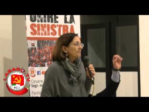 Unire la Sinistra - Cecilia D'Elia (Segreteria naz. SEL)