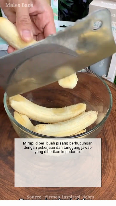 Arti Mimpi Diberi Buah Pisang