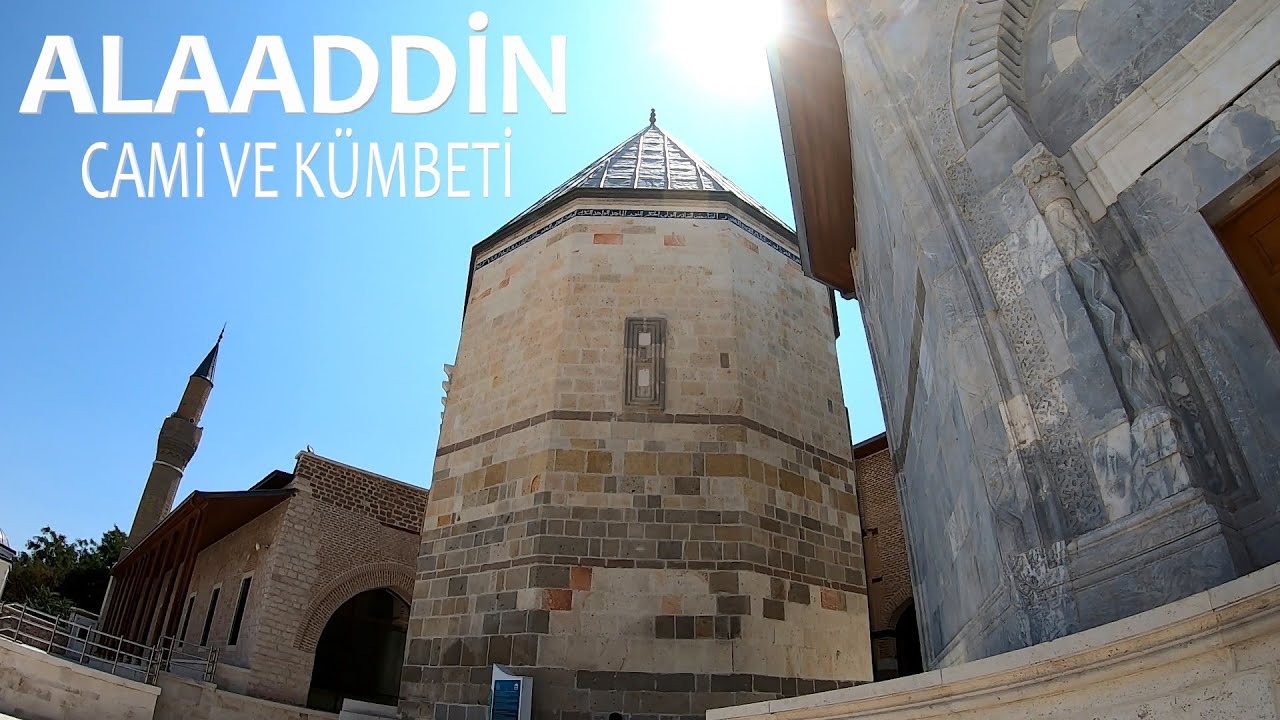 ALAADDİN CAMİ VE KÜMBETİ (ALAADDIN MOSQUE AND TOMBS) MEZQUITA Y TUMBAS DE ALAADDIN #konya #mevlana