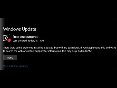 Fix: Windows 10 Update Error 0x800f081e