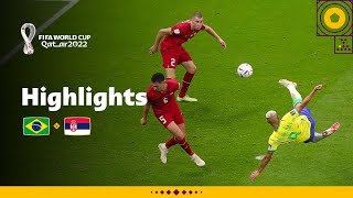 STUNNING Richarlison goal! | Brazil v Serbia highlights | FIFA World Cup Qatar 2022 screenshot 5
