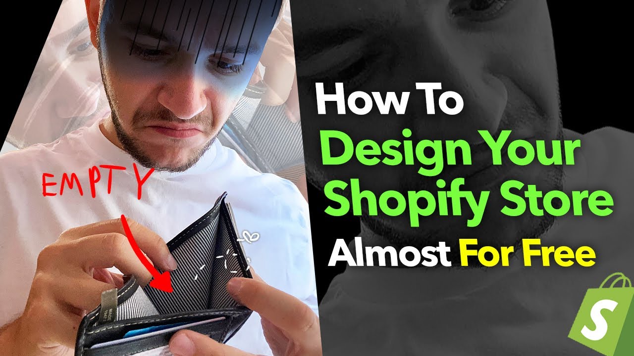 How To Design Your Shopify Store Almost For Free Ecomhunt YouTube