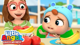 Buah Kesukaan Baby John | Makan Makanan Sehat | Little Angel Bahasa Indonesia