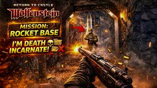 Return to Castle Wolfenstein—Mission: Rocket Base (I'm Death Incarnate, All Secret Areas, No Save)