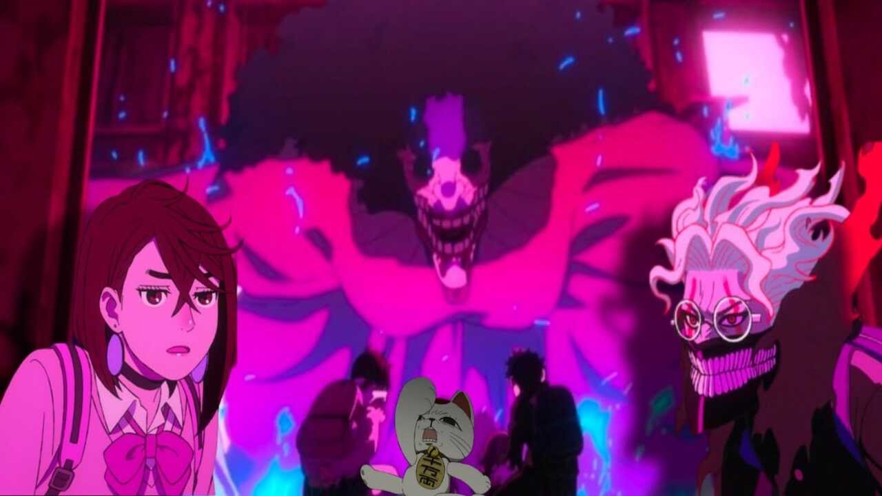 Acrobatic Silky vs Okarun (Ken Takakura) & Momo [part-1