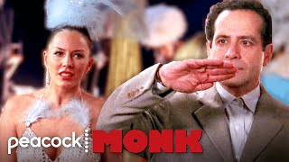 Monk Can't Handle The Vegas Dancer Interrogation | Monk