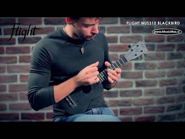 Укулеле сопрано Flight NUS310 BLACKBIRD