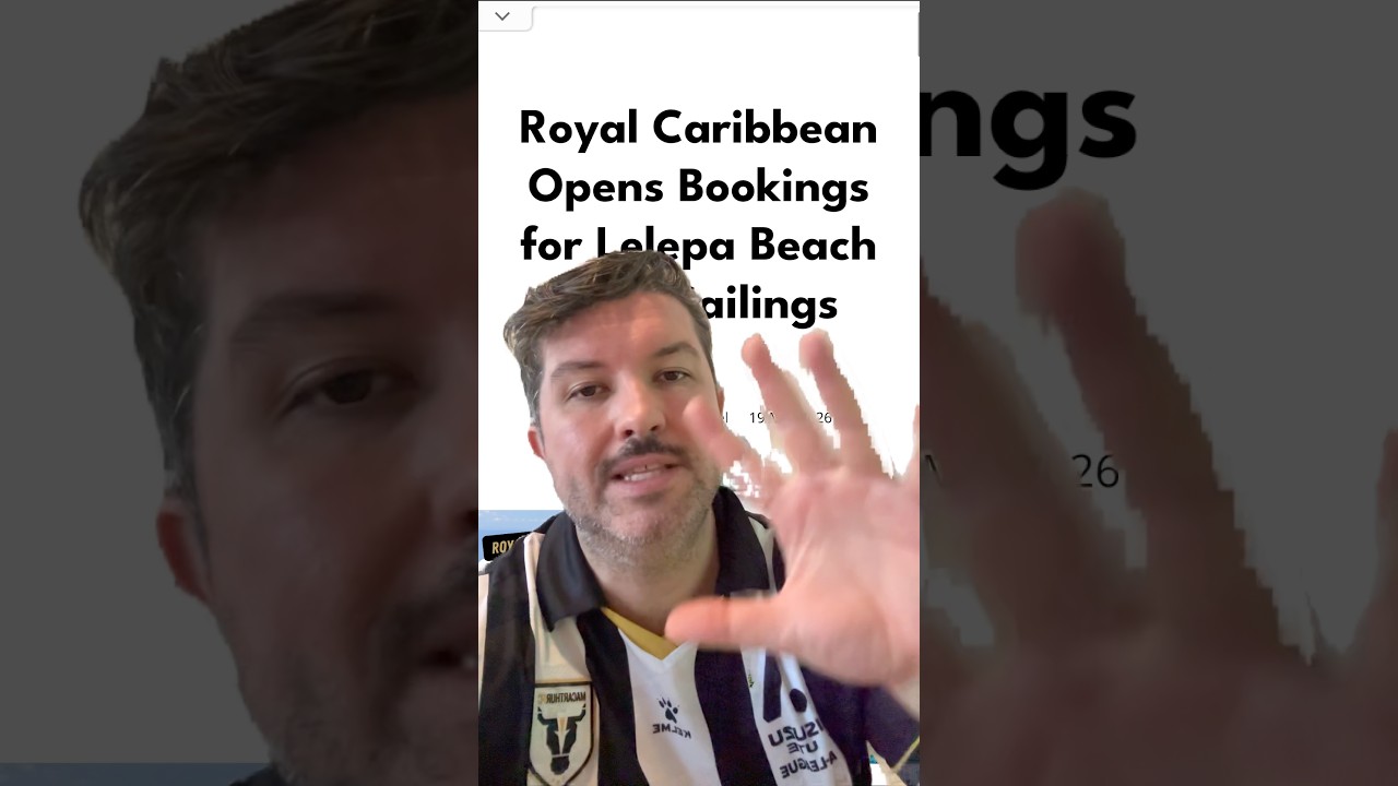 This New Beach Club Changes Everything for Cruisers #royalcaribbean #shorts