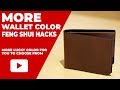 More Wallet Feng Shui Color and Meanings to Attract Money Luck