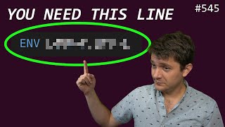 every Dockerfile should have this line! (intermediate) anthony explains #545