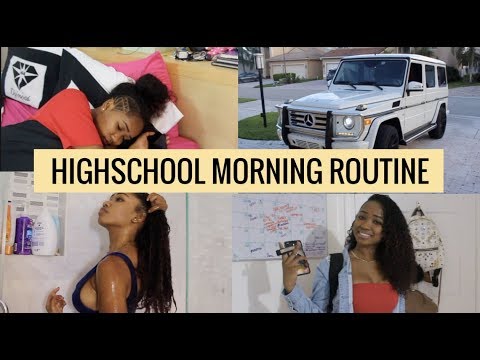 School Morning Routine 2018 | dymondheartsbeauty
