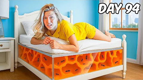 They Turned a BED Into a GIANT Ant Farm… What Happened Will Shock You! 🐜😱