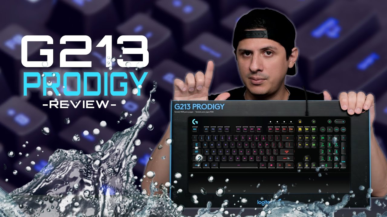 Teclado RESISTENTE AL AGUA? Logitech G213 Prodigy - Unboxing/Review -  YouTube