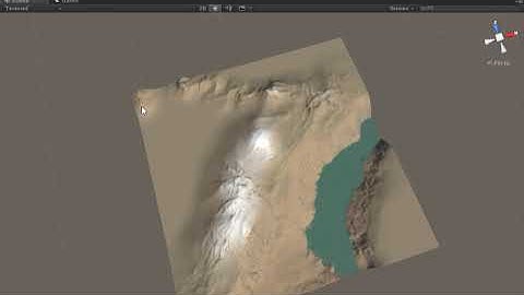 Unity - Terrain editor