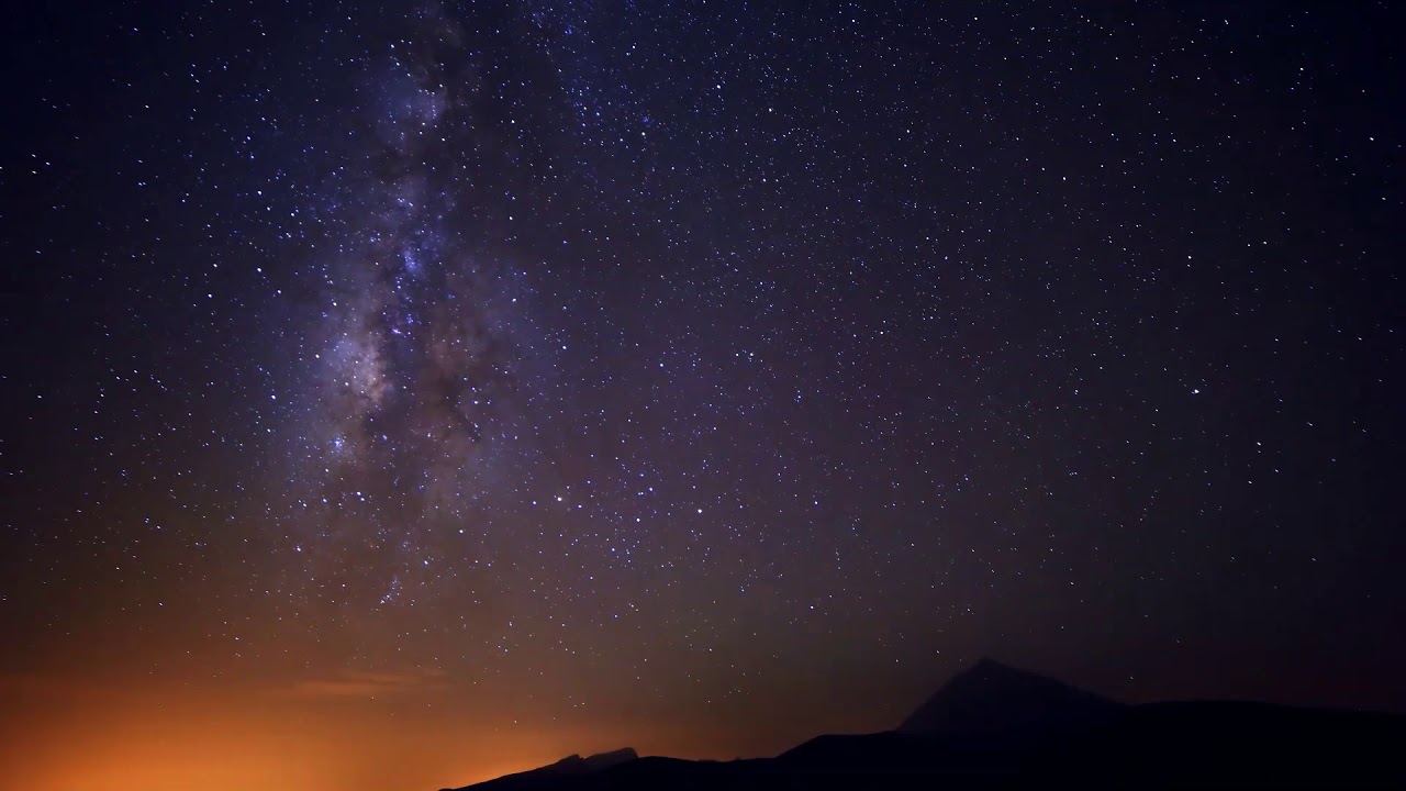 The Night sky (Nature in Full HD) - YouTube