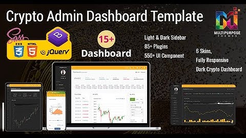 Tokenize Admin Dashboard Bootstrap 5 Admin Template with Light Theme