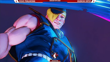 CCGYVR2k17 | SFV | Winners Semi | Echo Fox|JWong vs EG|Ricki Ortiz