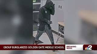 Deputies search for suspects who stole rifle from safe in Golden Gate Middle School