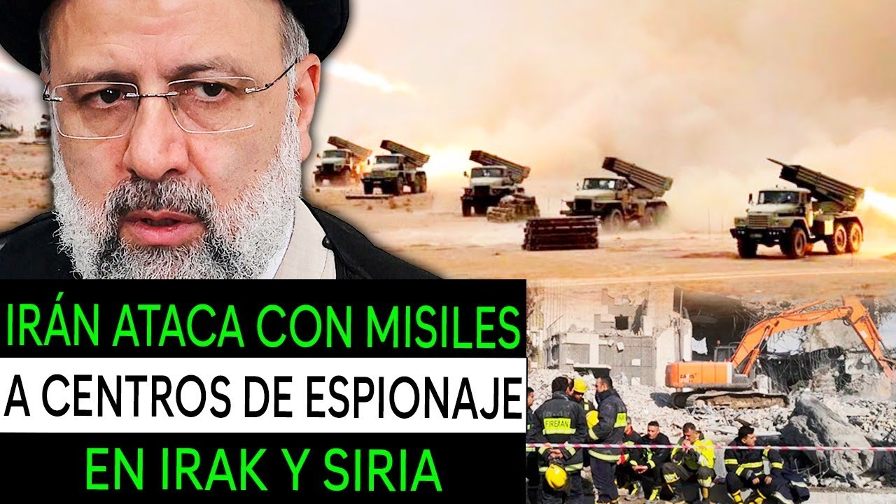 ENTRA IRAN A LA GUERRA! ATACA CON MISILES A SIONISTAS EN IRAK Y SIRIA