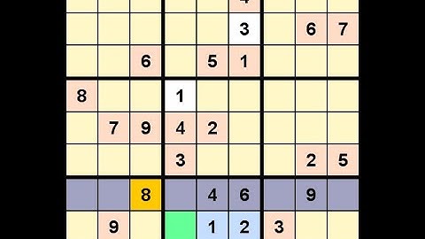 How to Solve Los Angeles Times Sudoku Expert October 13, 2021